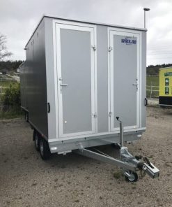 Alternative view of Toalettvogn med 4 kjemikalie toaletter (Toakslet)