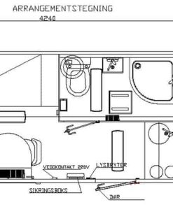 Boligvogn med en hybel