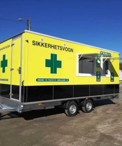 Sikkerhetsvogn m/behandlingsrom