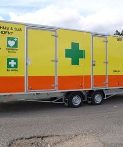 Alternative view of Stor Sikkerhetsvogn m/behandlingsrom