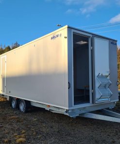 Stor Miljøvogn for 6 personer + Toalett